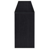 Denison - 79" 4-Door TV Stand Media Console - Black
