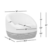 Willow - Upholstered Patio Deep Seating Sofa by Jennifer Taylor Home | Bel Furniture