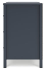 Simmenfort - Navy Blue - Six Drawer Dresser by Signature Design by Ashley® | Bel Furniture