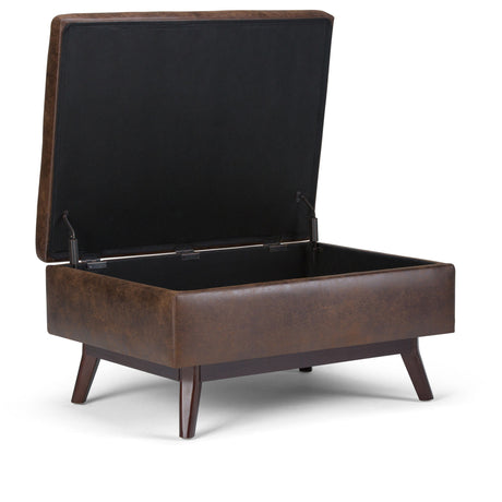 Owen - Upholstered Rectangular Storage Ottoman - view 45
