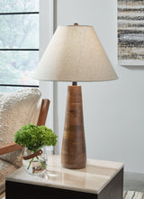 Danset - Wood Lamp by Signature Design by Ashley® | Bel Furniture