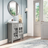 Acadian - Handcrafted Entryway Storage Cabinet by Simpli-Home | Bel Furniture