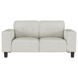 Deerhurst - Upholstered Tufted Track Arm Sofa Set by Coaster Fine Furniture | Bel Furniture