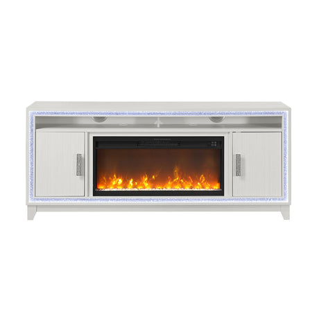 Almera - Fireplace With Adjustable Temperature And LED Options
