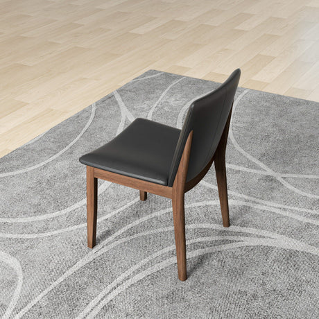 Laura - Mid-Century Modern Solid Wood Dining Chair (Set of 2) - view 29