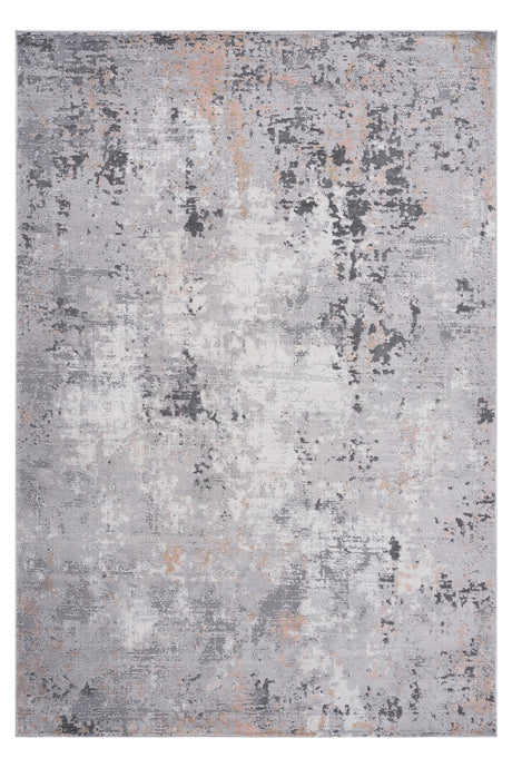 Marfi - 6' X 9' Abstract Area Rug - Gray / Multi - view 3