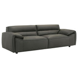 Buxton - Top Grain Leather Upholstered Sofa