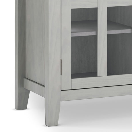 Artisan - Handcrafted, Tall TV Media Stand by Simpli-Home | Bel Furniture
