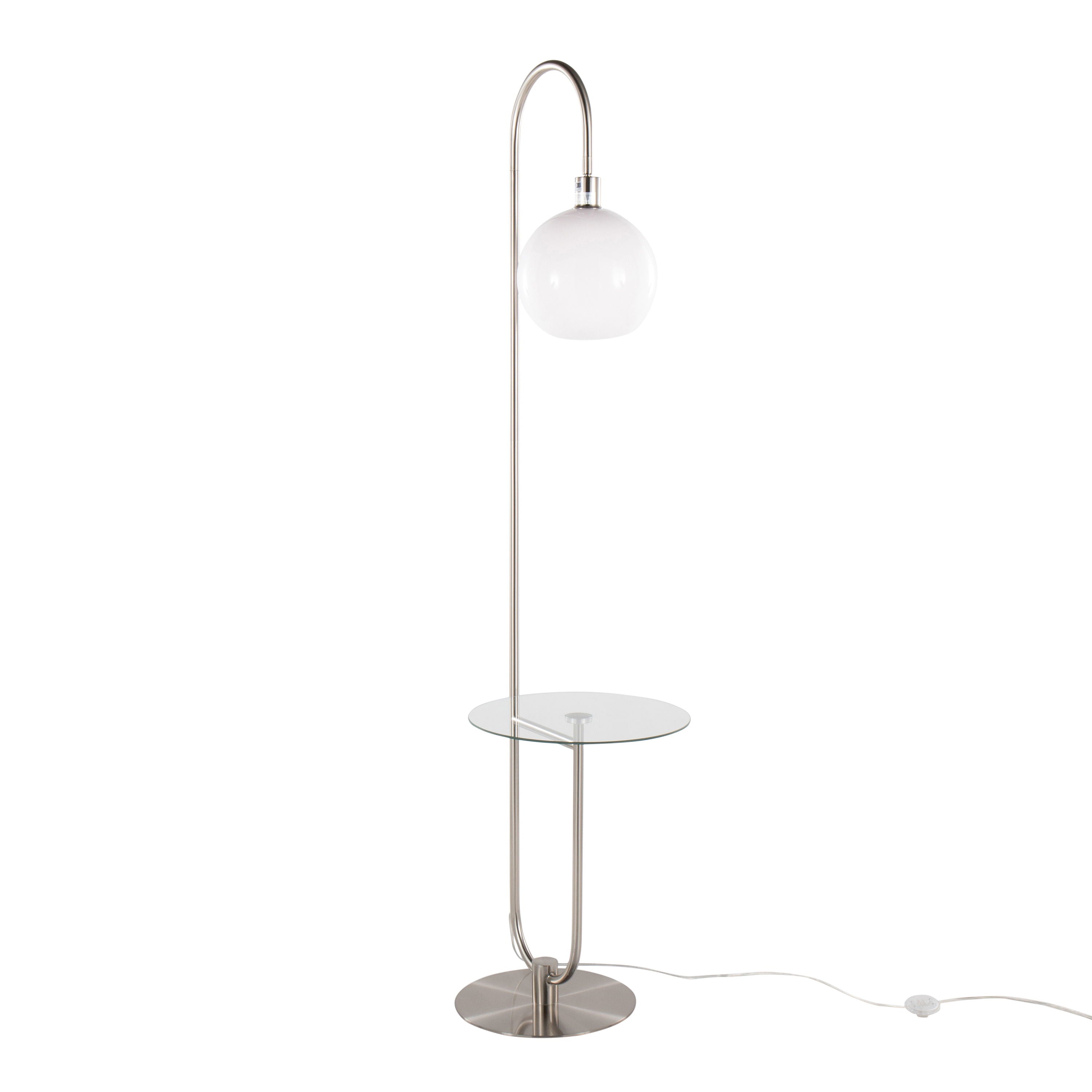 Trombone - Contemporary / Glam Floor Lamp