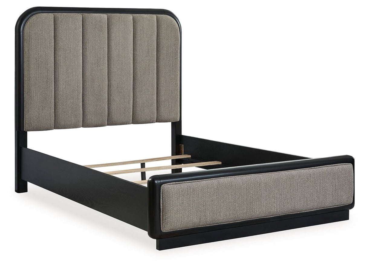 Rowanbeck - Upholstered Panel Bed by Signature Design by Ashley® | Bel Furniture