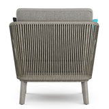 Carmel - Outdoor Conversation Chair - Sand Drift by Simpli-Home | Bel Furniture