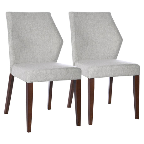 Luca - Dining Chair (Set of 2) - Light Gray by Ashcroft Furniture | Bel Furniture