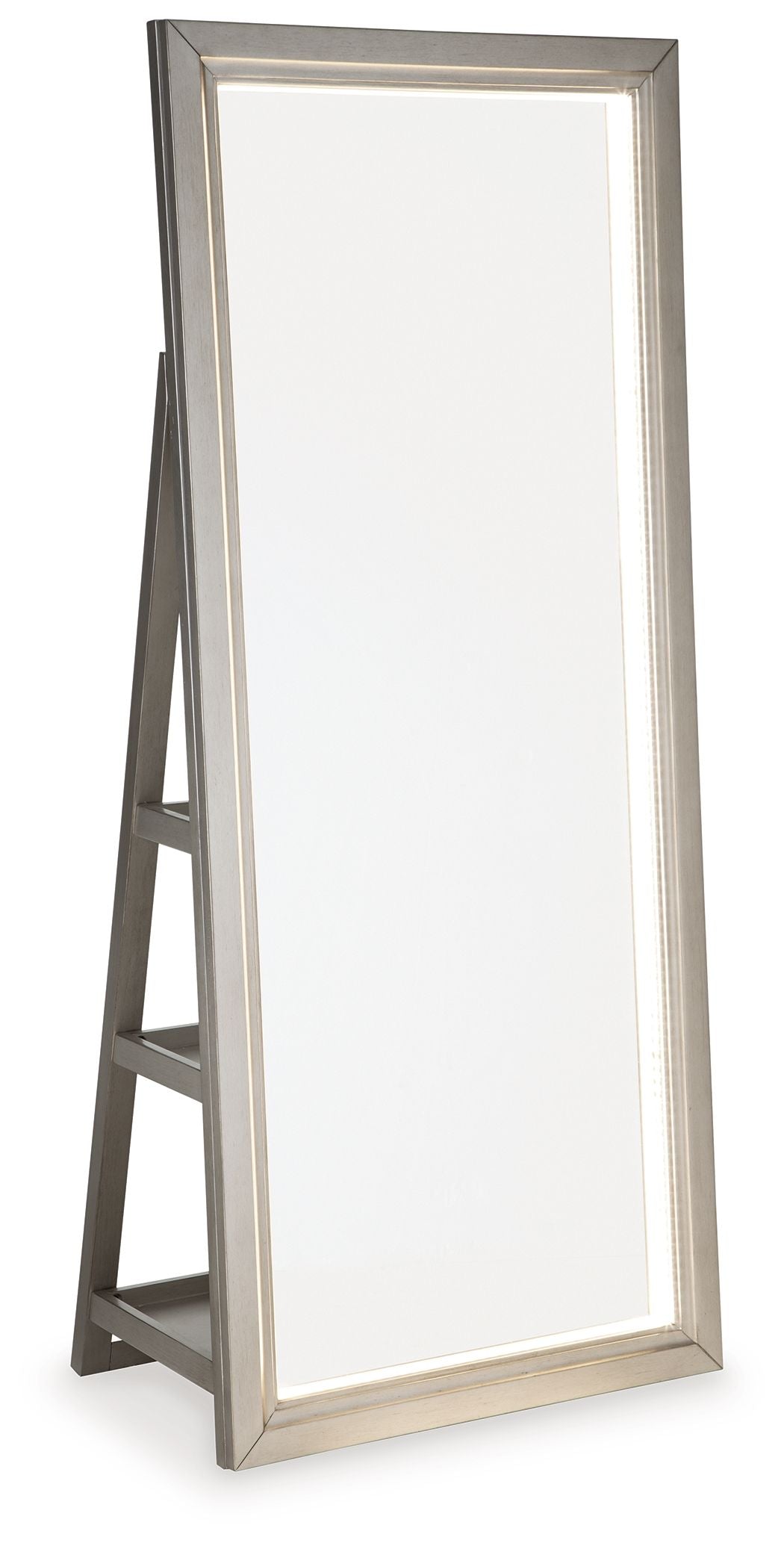 Evesen - Floor Standing Mirror/Storage by Signature Design by Ashley® | Bel Furniture