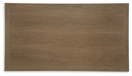 Serene Bay - Dark Brown - Rectangular Cocktail Table by Signature Design by Ashley® | Bel Furniture