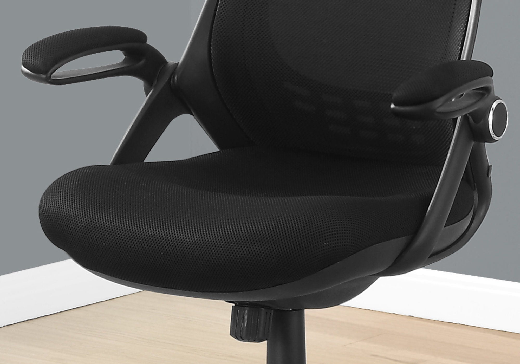 Office Chair, Adjustable Height, Swivel, Ergonomic, Armrests, Contemporary & Modern