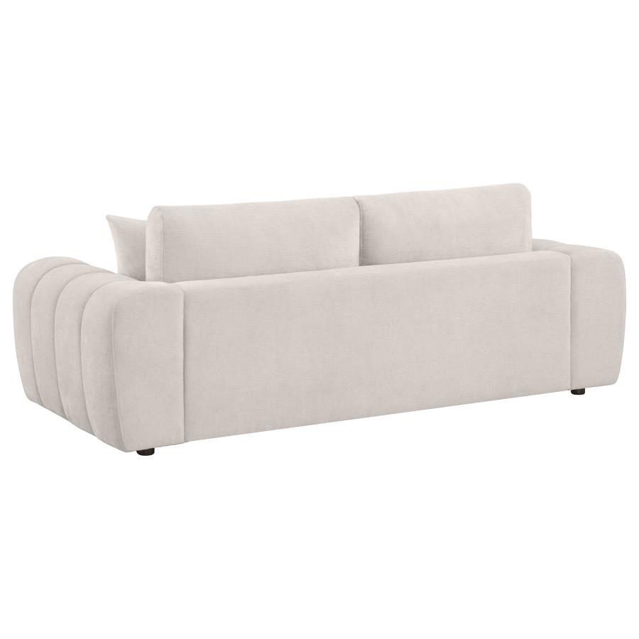 Burnett - Chenille Upholstered Wide Arm Sofa