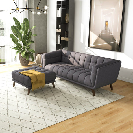 Addison - Square Upholstered Ottoman - view 8