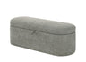 Philipa - Storage Bench Gray by Crown Mark | Bel Furniture