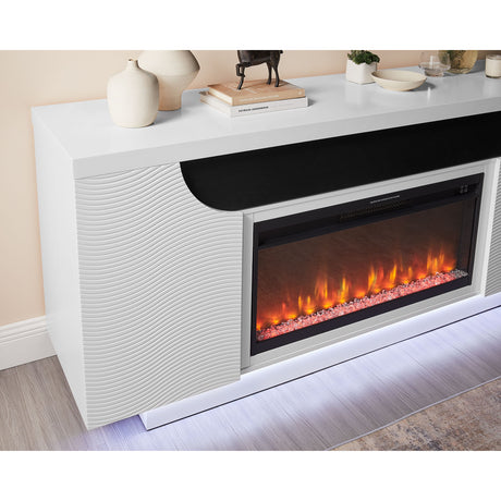 Alessia - Electric Fireplace With Multi Color LED And Flame Settings - view 9