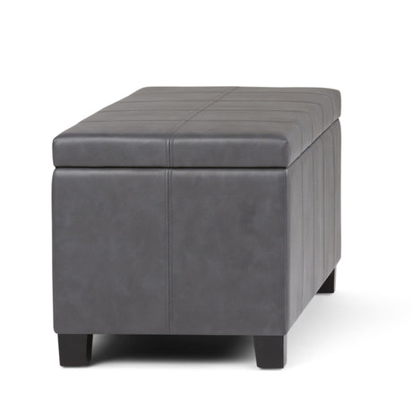 Dover - Upholstered Storage Ottoman Bench - view 21