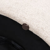 Marcy - Swivel Upholstered Dining Arm Chair - Simple Gray by Jennifer Taylor Home | Bel Furniture