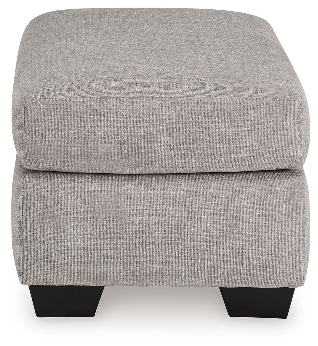 Avenal Park - Flannel - Ottoman by Signature Design by Ashley® | Bel Furniture