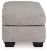 Avenal Park - Flannel - Ottoman by Signature Design by Ashley® | Bel Furniture