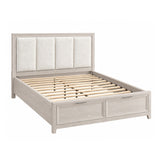 Melissa - Storage Bed With Padded Headboard
