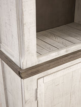 Havalance - Brown / Beige - 4 Pc. - Entertainment Center - 67" TV Stand by Signature Design by Ashley® | Bel Furniture