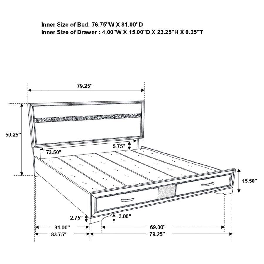 Miranda - Storage Bedroom Set