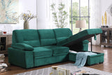 Kipling - Reversible Sleeper Sectional Sofa Chaise by Lilola Home | Bel Furniture