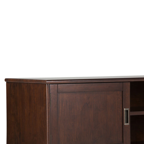 Draper - Handcrafted Mid Century Low TV Media Stand - view 26