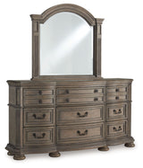 Ardenfield - Light Brown - Dresser And Mirror by Signature Design by Ashley® | Bel Furniture