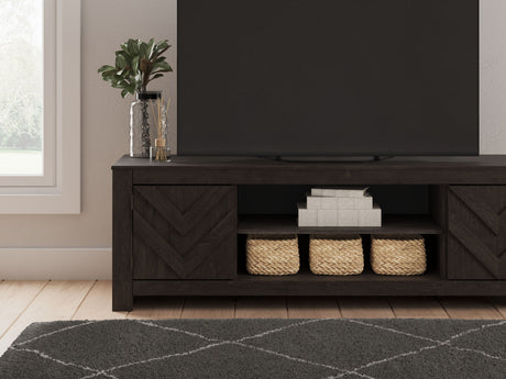 Cayboni - LG TV Stand With Fireplace Option - view 15