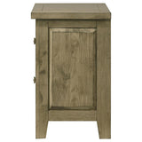 Hazlewood - 2-Drawer Nightstand Bedside Table - Vineyard Oak