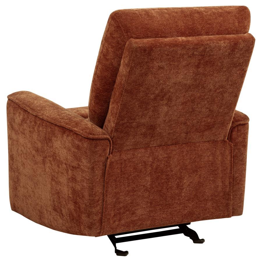 Navarro - Chenille Upholstered Glider Recliner