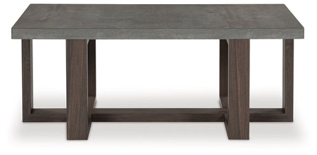 Dynnford - Gray / Brown - Occasional Table Set (Set of 3) by Signature Design by Ashley® | Bel Furniture