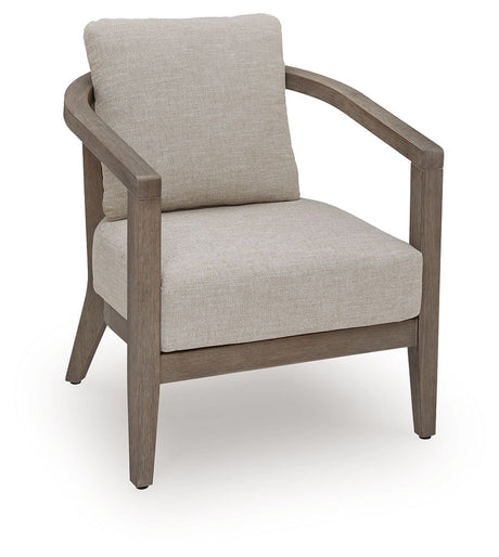 Joy Lagoon - Outdoor Chairs With Cushions/Table (Set of 3) - Beige - view 5