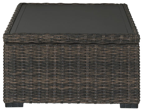 Grasson Lane - Brown - Rectangular Cocktail Table by Signature Design by Ashley® | Bel Furniture