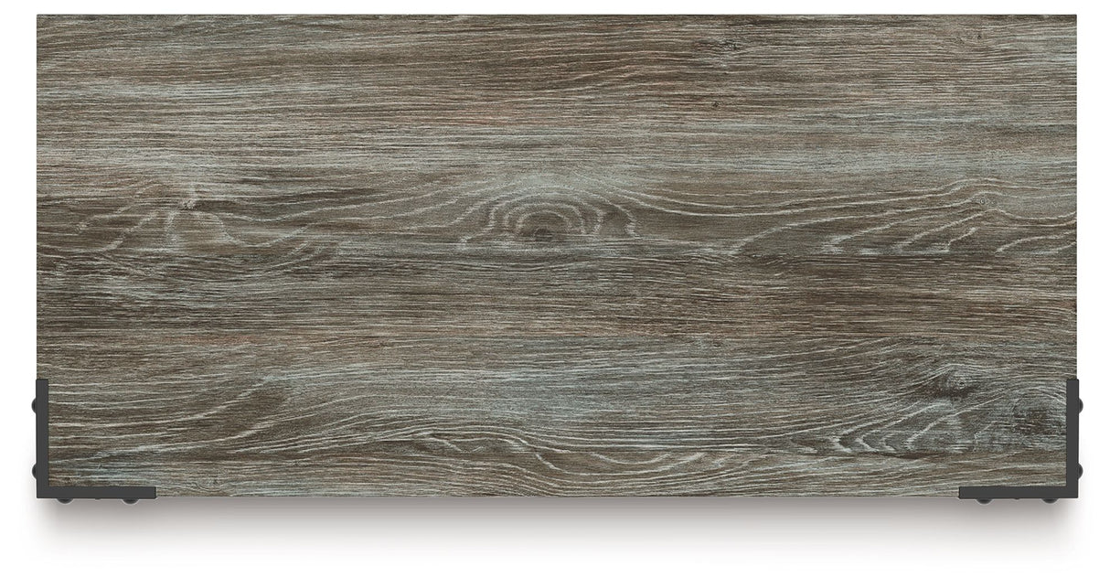 Frandern - Gray - Five Drawer Chest by Signature Design by Ashley® | Bel Furniture