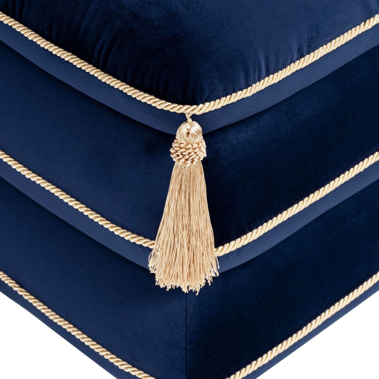 Monarch - Squared Upholstered Ottoman