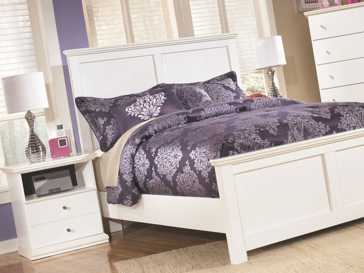 Bostwick Shoals - White - One Drawer Night Stand by Signature Design by Ashley® | Bel Furniture