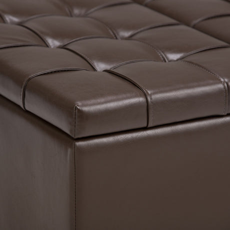 Harrison - Upholstered Coffee Table Storage Ottoman - view 67