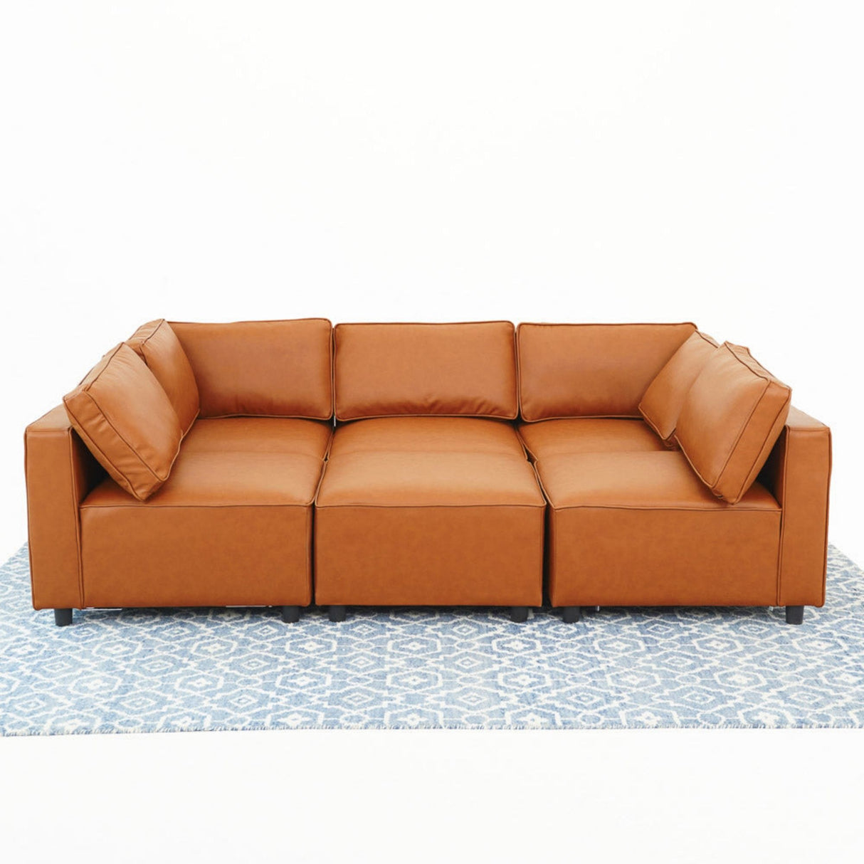 Reno - Modular Sofa - Cognac