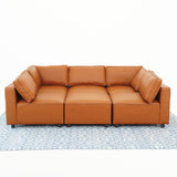 Reno - Modular Sofa - Cognac