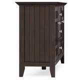 Bedford - Sideboard Buffet - Dark Tobacco Brown by Simpli-Home | Bel Furniture
