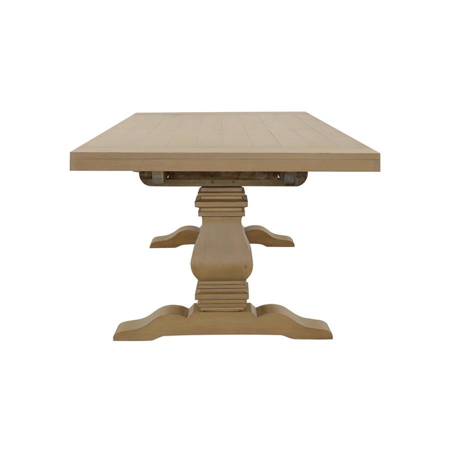 Florence - Extension Dining Table - Rustic Honey