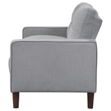Bowen - Upholstered Track Arm Tufted Loveseat by Coaster Fine Furniture | Bel Furniture