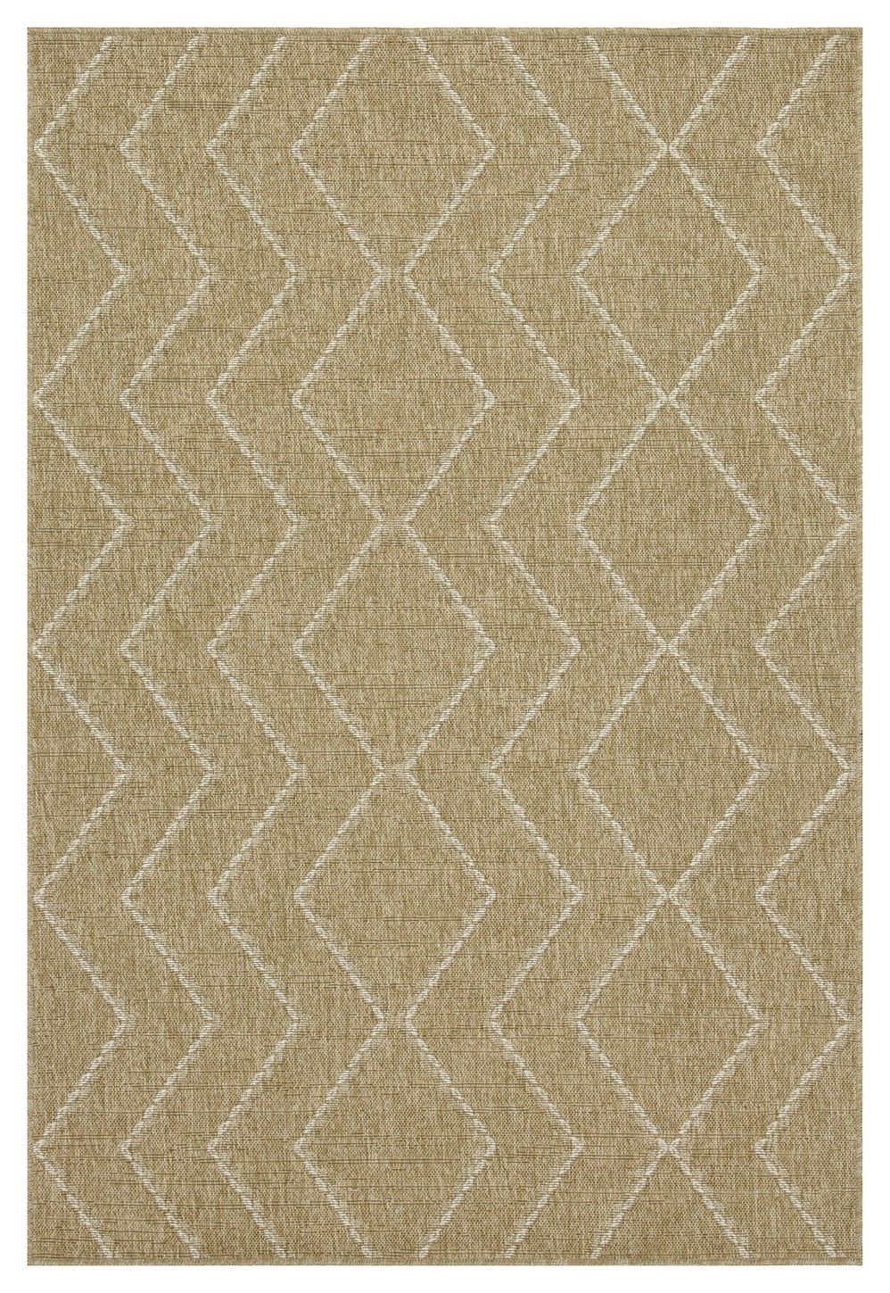 Earth - Indoor / Outdoor Area Rug - Jute / White Light Brown by Icona Home Decor | Bel Furniture