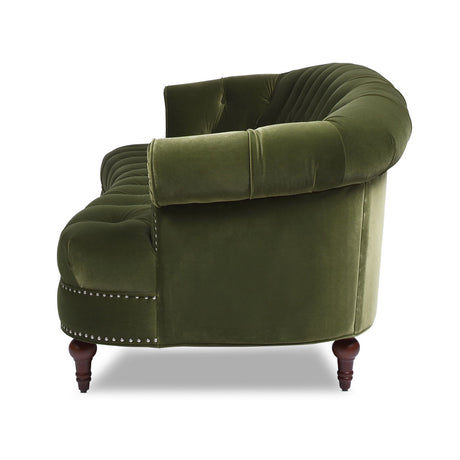 La Rosa - Victorian Chesterfield Tufted Sofa by Jennifer Taylor Home | Bel Furniture